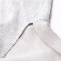 Helmut Lang Kleid aus Baumwolle in Grau