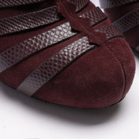 Bottega Veneta Ankle boots Leather in Red
