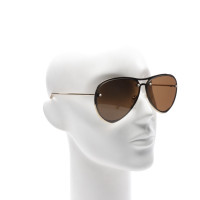 Alexander McQueen Sonnenbrille in Silbern