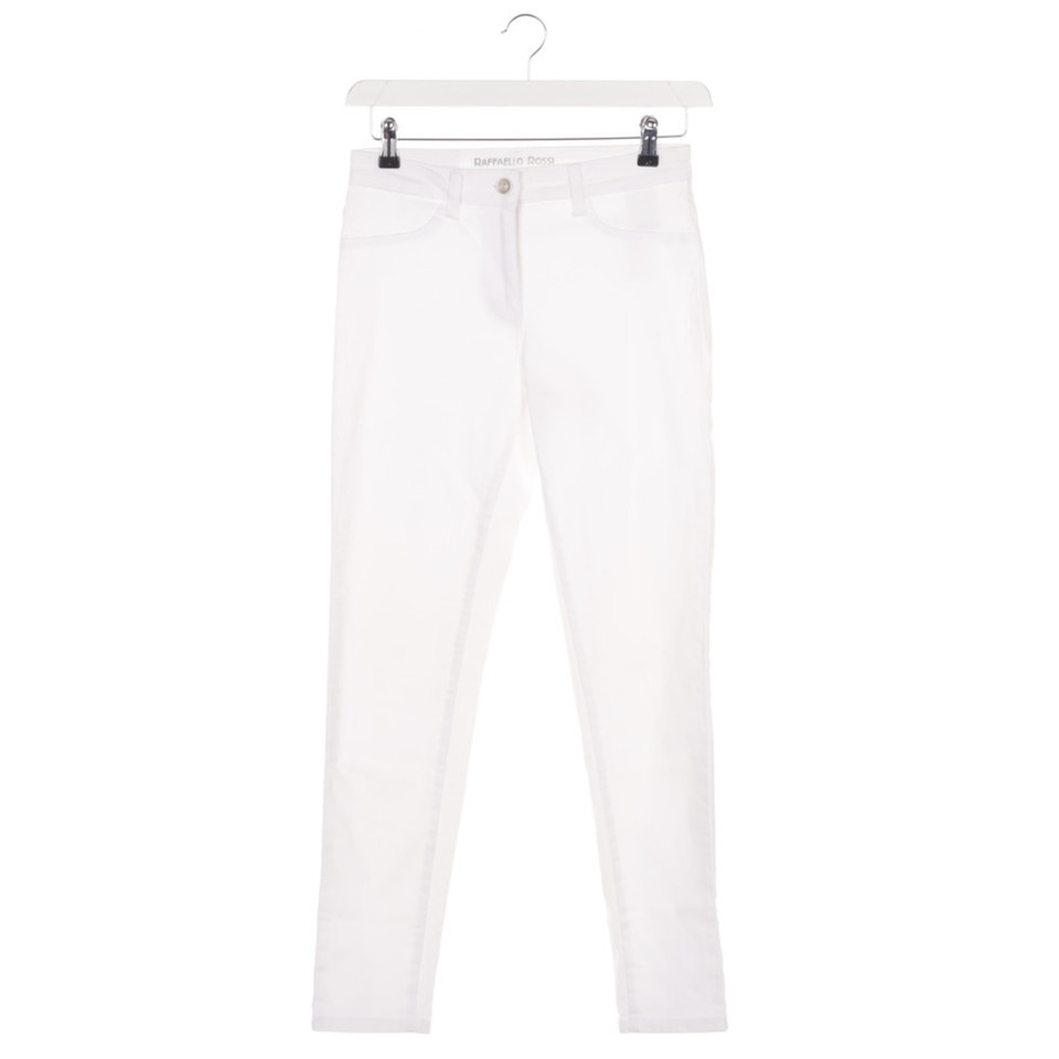 Raffaello Rossi Jeans aus Baumwolle in Weiß