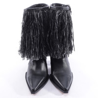 ras Ankle boots Leather in Black