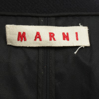 Marni Striped mink coat