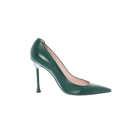 No. 21 Pumps/Peeptoes Leather in Green