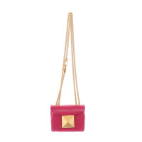 Valentino Garavani One Stud Bag aus Leder in Rosa / Pink