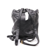 Bottega Veneta Backpack Leather in Black