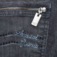 Armani Jeans Jeans met strass applicatie
