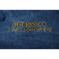 Guess Veste/Manteau en Denim en Bleu