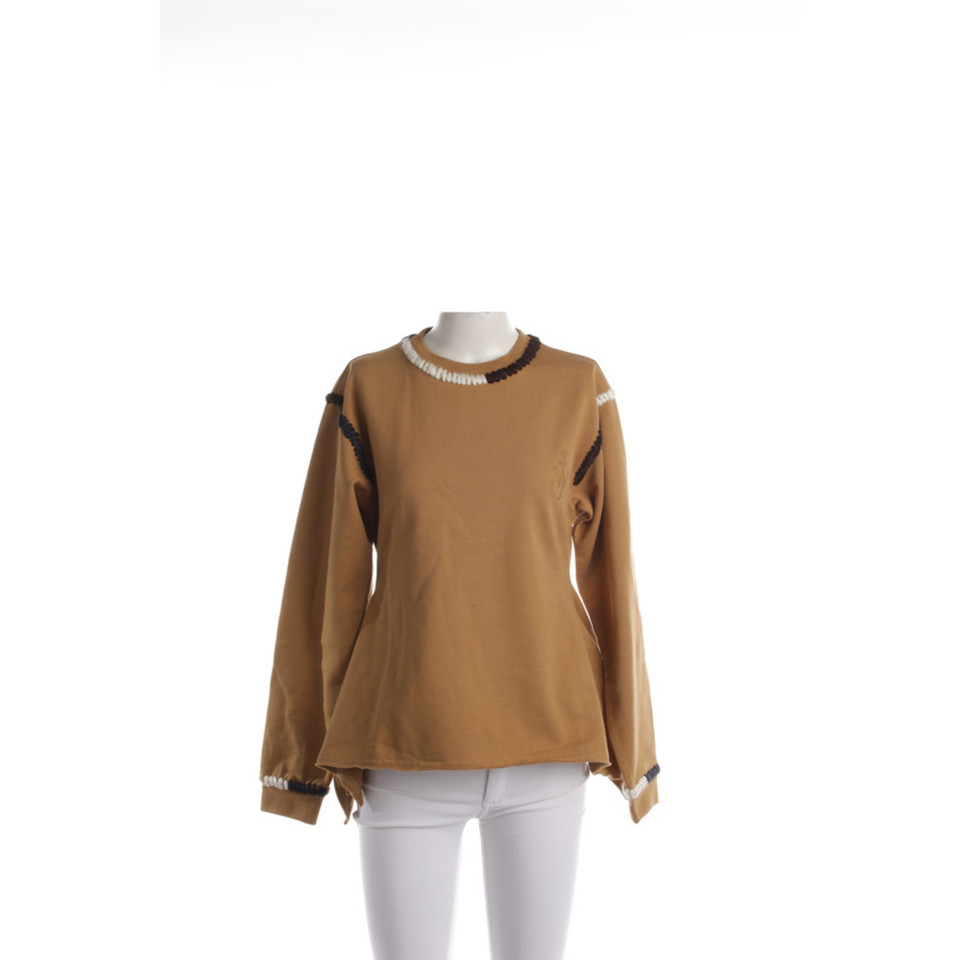 Jw Anderson Top Cotton in Brown