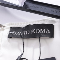 David Koma Dress Wool in White