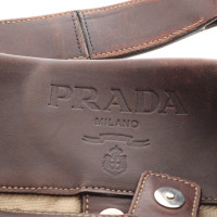 Prada Sac à main en bicolore