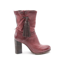 A.S.98 Ankle boots Leather in Red