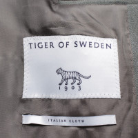 Tiger of Sweden Blazer aus Leinen in Grün