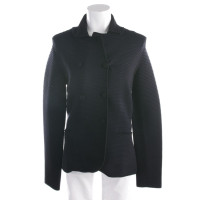 Emporio Armani Jacket/Coat Viscose in Blue