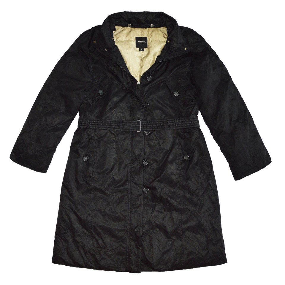 Max Mara Black Down Coat