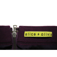 Alice + Olivia Jupe en Viscose en Violet