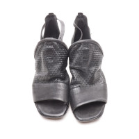 A.S.98 Sandals Leather in Black