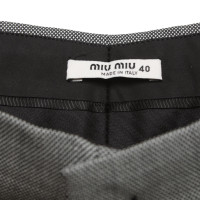 Miu Miu Hose in Grau