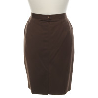 Escada Skirt Wool in Brown