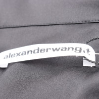 Alexander Wang Oberteil aus Seide in Schwarz