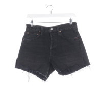 Agolde Shorts Cotton in Black