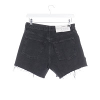 Agolde Shorts Cotton in Black