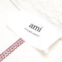 AMI Paris Oberteil aus Baumwolle in Weiß
