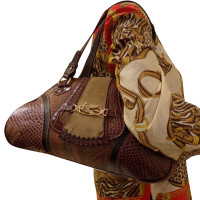 Etro Sac en cuir de reptile