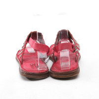 A.S.98 Sandalen aus Leder in Rosa / Pink
