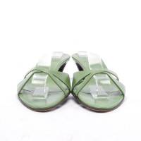 Bally Sandalen aus Leder in Grün