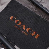 Coach Jacke/Mantel aus Leder in Grau