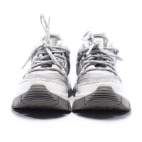 Bikkembergs Trainers Leather in Silvery