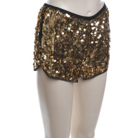 Anna Sui Lovertjes shorts in goud