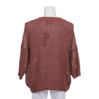 Roberto Collina Top Cotton in Brown