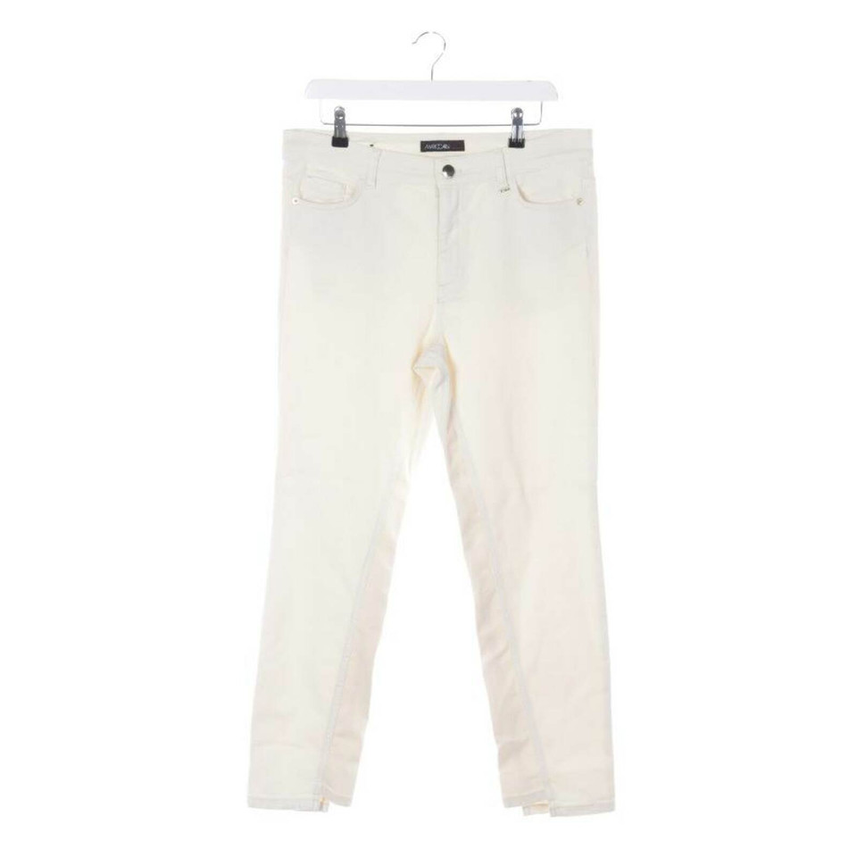 Marc Cain Jeans en Coton en Blanc