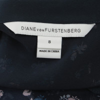 Diane Von Furstenberg Seidenbluse mit Muster