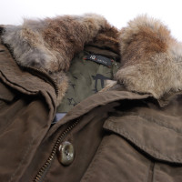 Iq Berlin Jacket/Coat Cotton in Brown