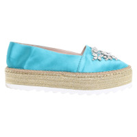 Sebastian Slippers/Ballerinas in Turquoise