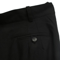 Chanel Pantalon de laine noire