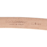 Dolce & Gabbana Belt in black