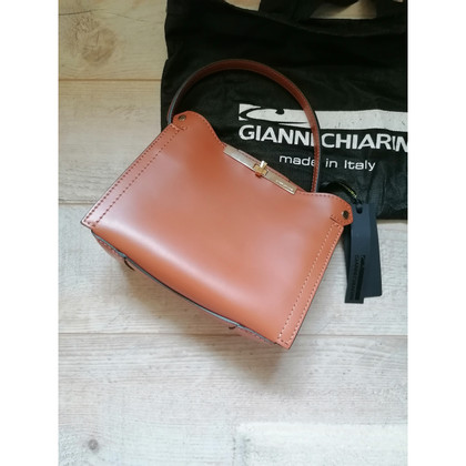 Gianni Chiarini Handtasche aus Leder in Braun