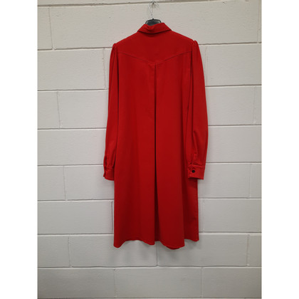 Semi Couture Robe en Coton en Rouge
