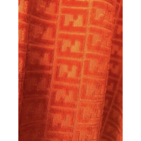 Fendi Accessory Cotton in Orange