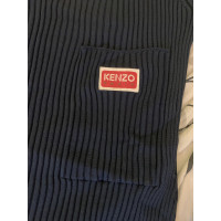 Kenzo Vestito in Cotone in Blu