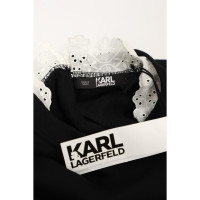 Karl Lagerfeld Strick aus Baumwolle in Schwarz