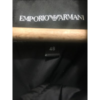 Emporio Armani Jas/Mantel in Zwart