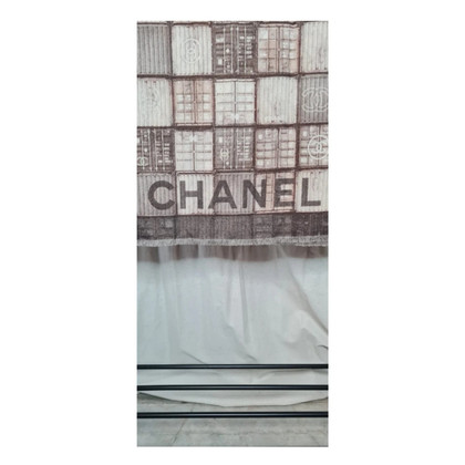 Chanel Echarpe/Foulard en Cachemire en Marron