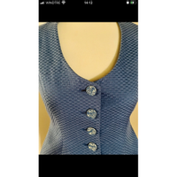 Armani Collezioni Suit Silk in Blue