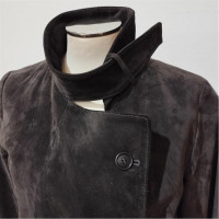 Golden Goose Jacket/Coat Suede in Brown