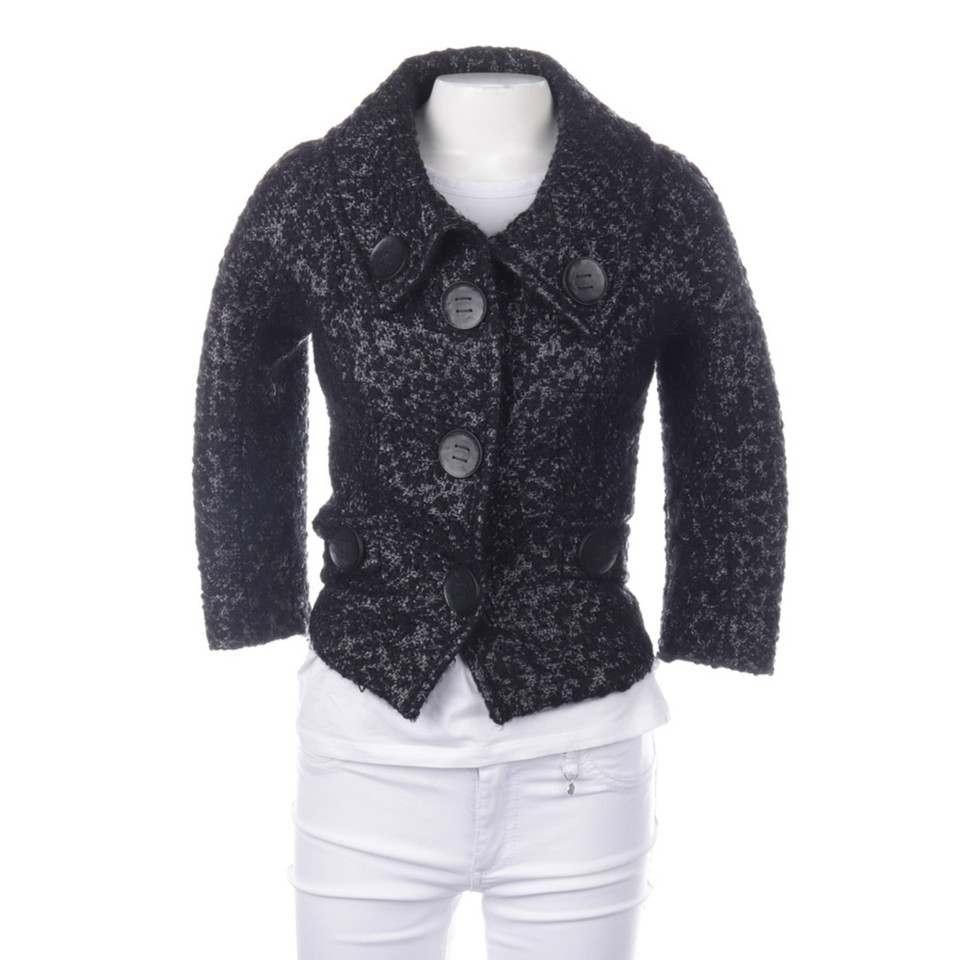 Giambattista Valli Jacket/Coat Wool in Black