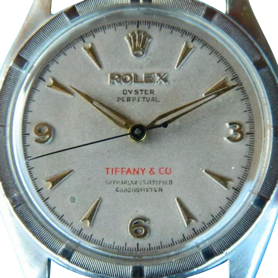 Rolex Montre-bracelet en Acier en Argenté